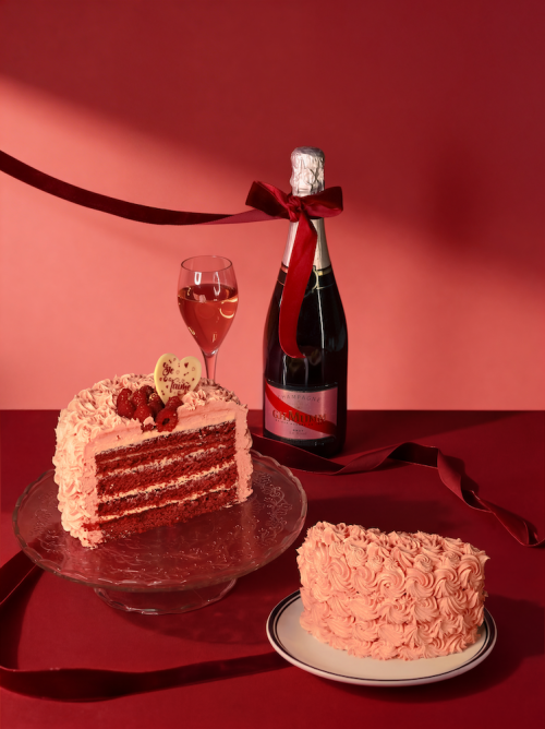 Red Velvet Cake With Mascarpone Butter Cream